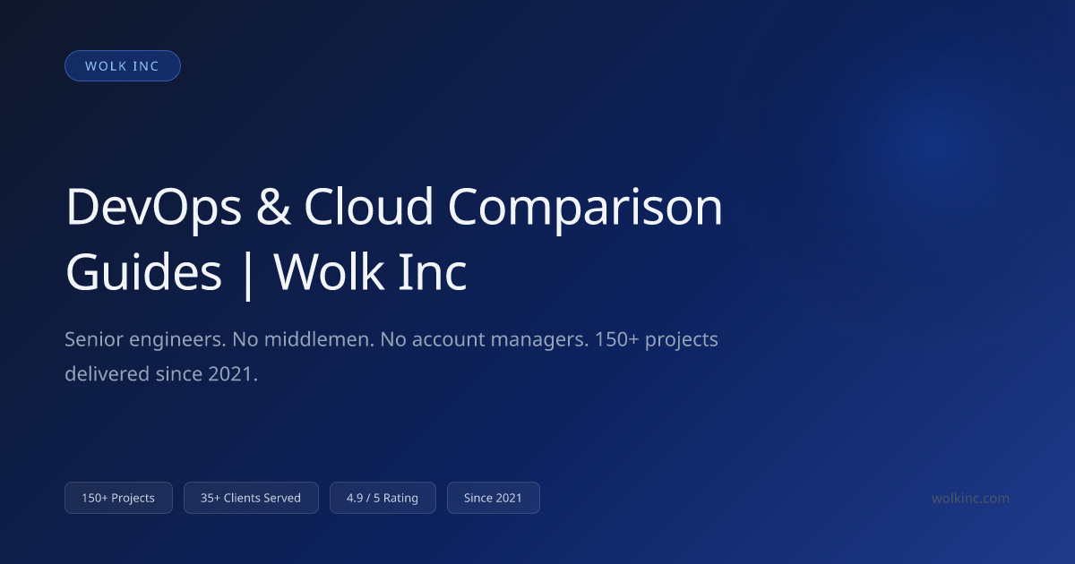 DevOps & Cloud Comparison Guides | Wolk Inc